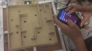 Ball maze using PSoC 1 and Android Studio app screenshot 3
