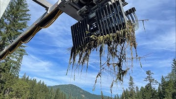 Trash Rake System on the Rogue River in Oregon