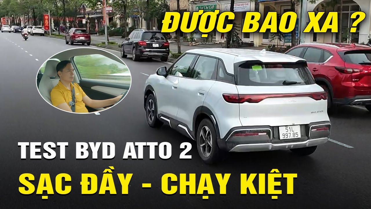 Vắt kiệt pin BYD Atto 2: Hãng lại 'nói phét' ?