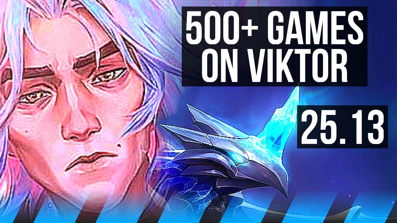 VIKTOR vs ANIVIA (MID) | 5/1/10, 500+ games | KR Master | 25.13