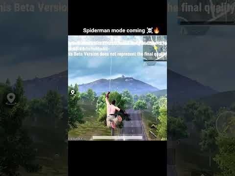 Spider-Man mode is coming.............. #pubgmobile #pubg #bgmi