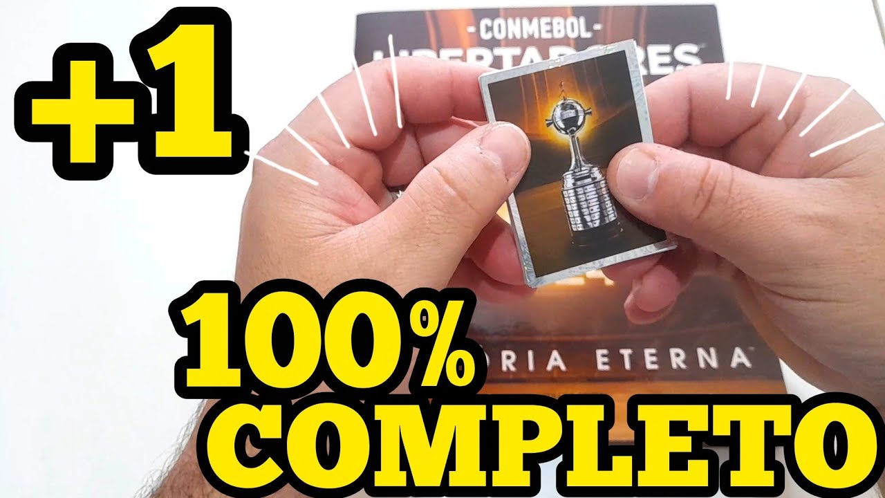 Completei meu Álbum LIBERTADORES 2024    