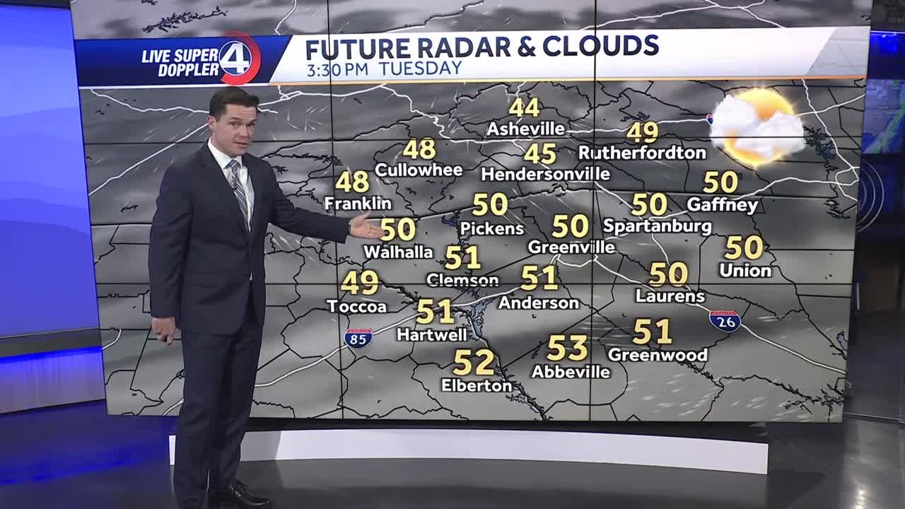 Winter Weather Possible Wednesday in Upstate area of South Carolina ...