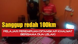 Pelajar perempuan ditangkap khalwat bersama dua lelaki