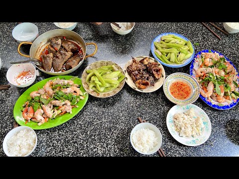 Video Gỏi Ngó Sen Tôm Thịt và Môn Xào Mỡ, Ngày 13/09/2022 |... - youtube