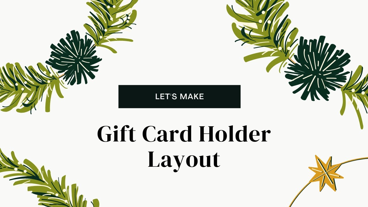 Card Crafting - Fun Fold with Gift Card Holder 2 - YouTube