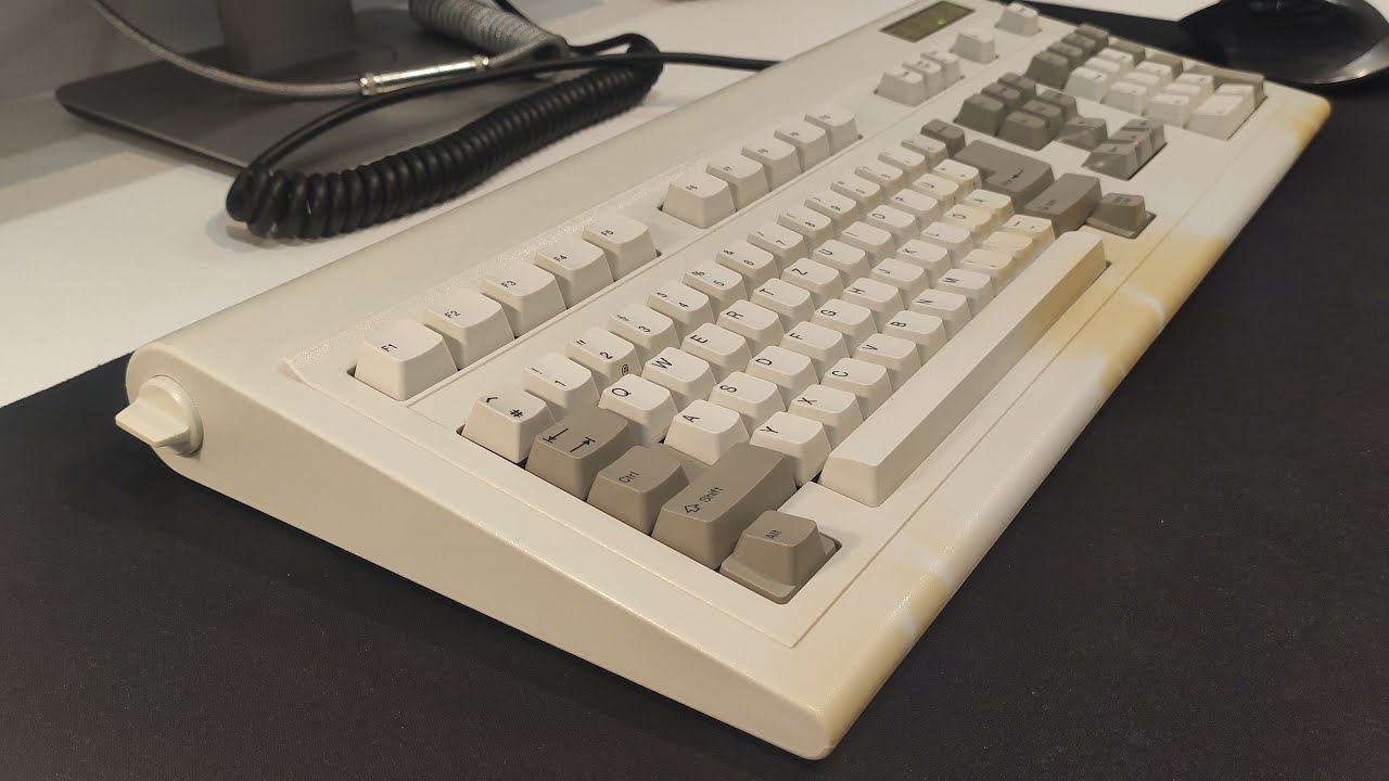 Datacomp DFK515 w/ Alps SKCL Green | Typing Test