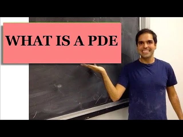 What is a PDE ?