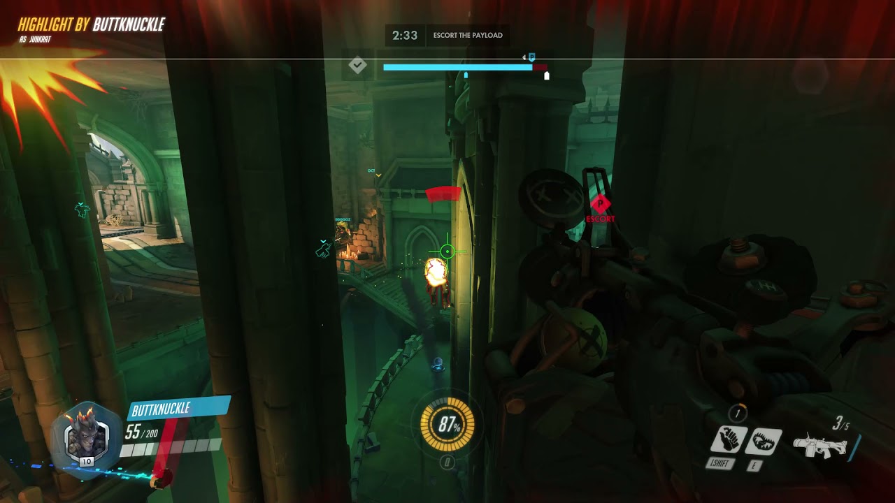 Killin' McCree with a fadeaway junkshot