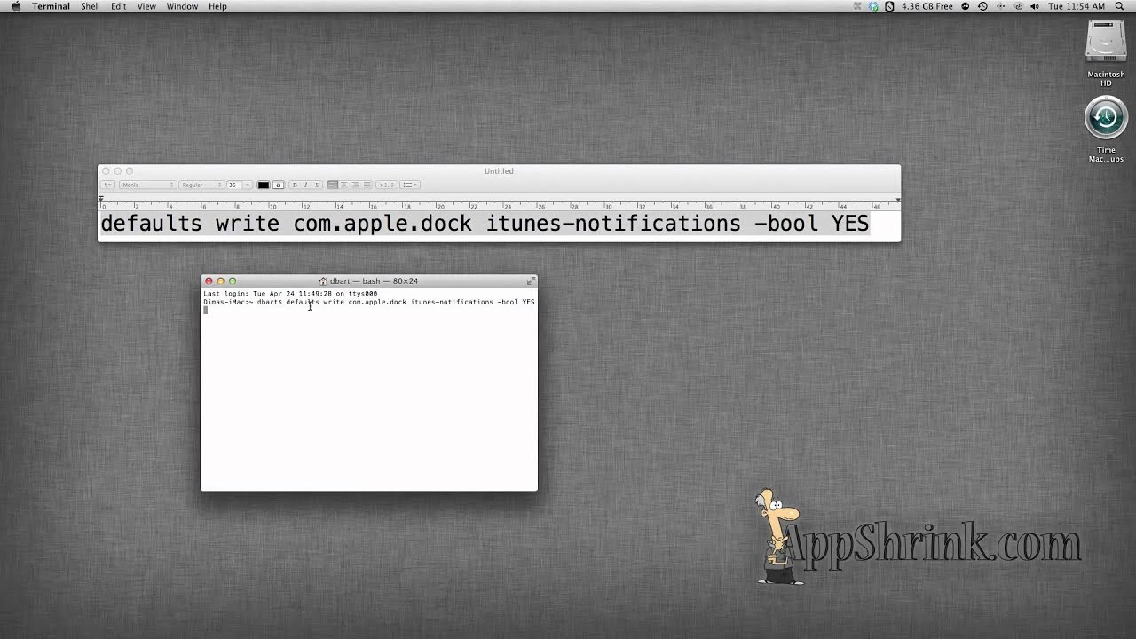 OS X Tips and Tweaks: How to Enable iTunes Notifications in the Dock