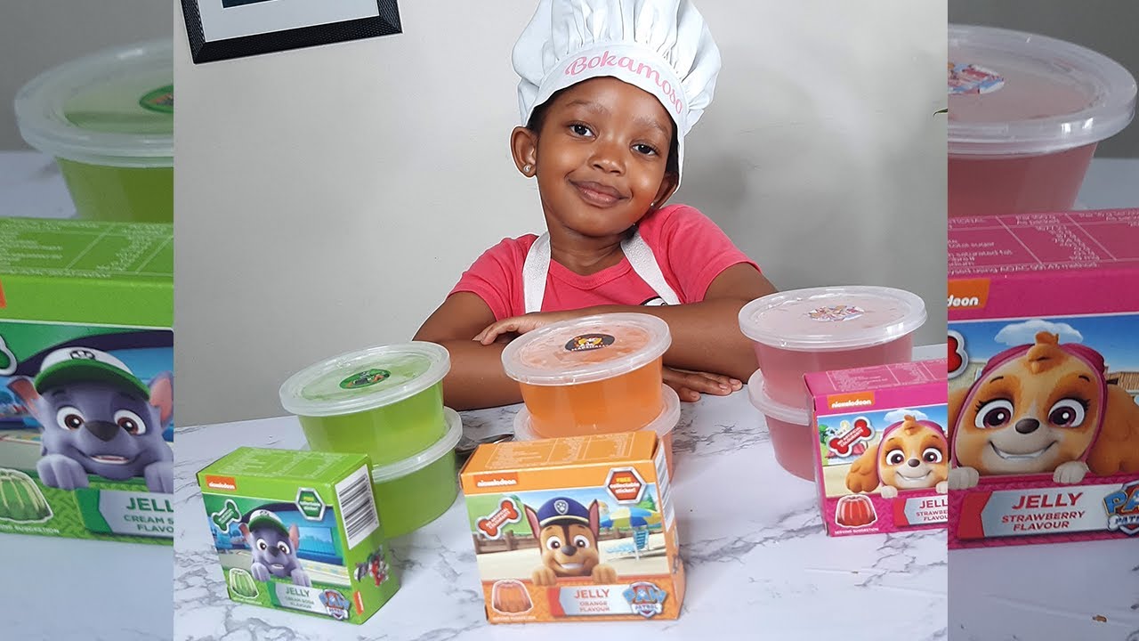 Jelly Recipe Dessert with Kids | Paw Patrol Jelly | Dessert Sunday Recipes | Things to do with kids