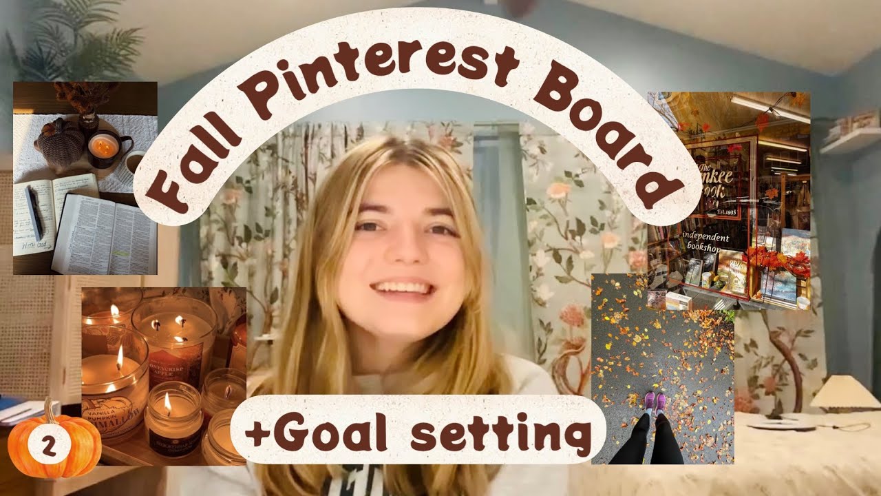 Let’s Make an OCTOBER PINTEREST BOARD! Goal setting and starting the month strong! I Film-Tober #2