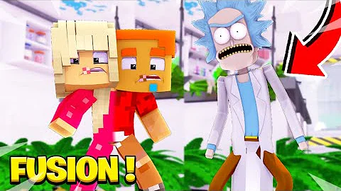 RICK ME FUSIONNE AVEC EVA SUR MINECRAFT !! |FILS DE SOUKA