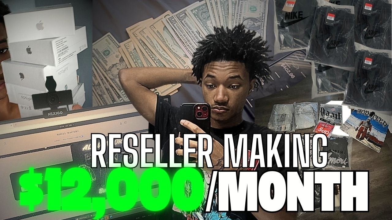Day in the life making 5 figures as a reseller...( reselling is to ez)
