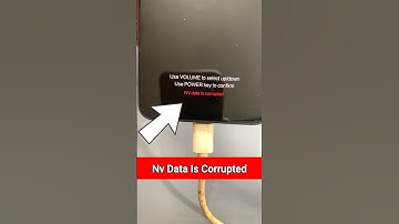 NV-gegevens zijn beschadigd Oplossing #mobielereparatie #technologie