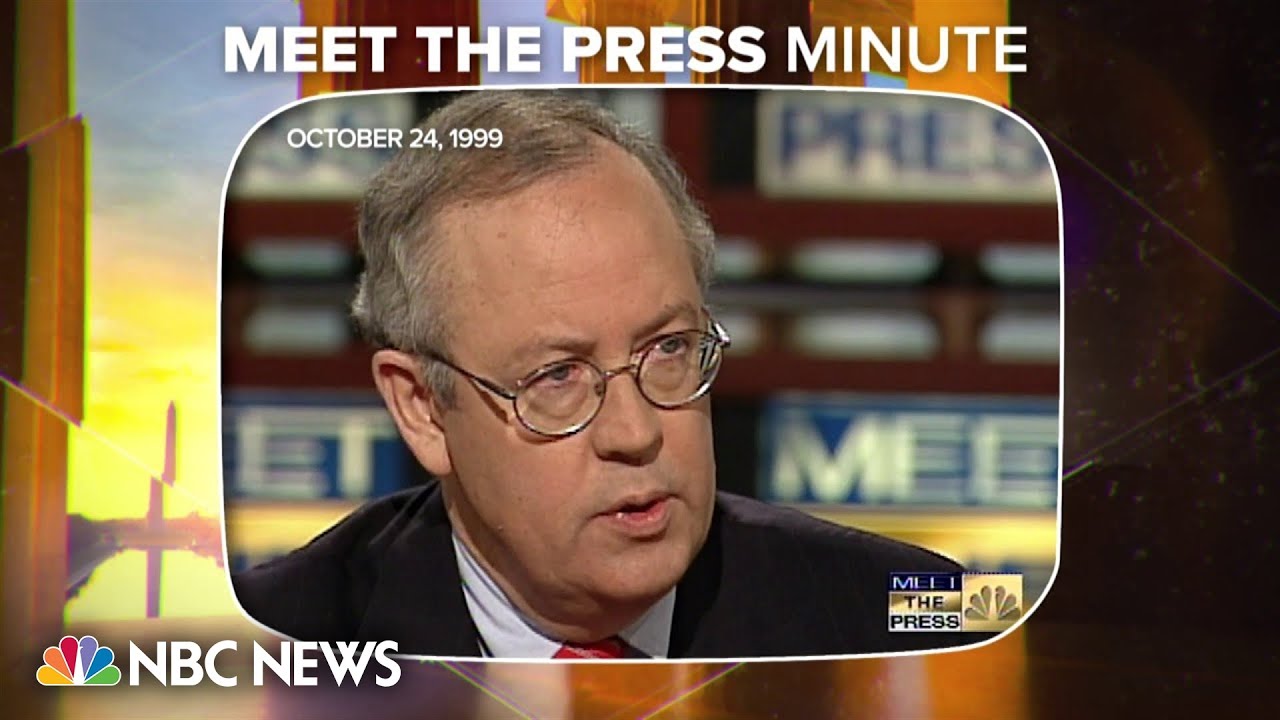 Meet the Press Minute: Ken Starr ‘hoped’ for ‘greater division’ between law and politics in 1999