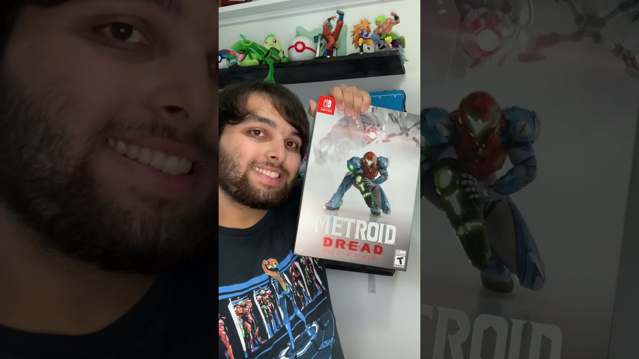 Metroid Dread Special Edition Unboxing!!! #metroiddread #specialedition #unboxing