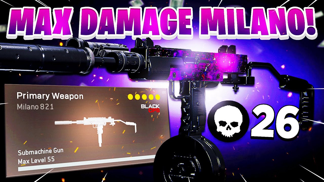 *MAX DAMAGE NO RECOIL* Milano Class Setup Season 4 (Cold War Warzone)