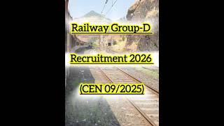 railway group D new vacancy 2026 #railway group D #new vacancy