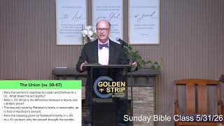 Bible Study 5/31/26