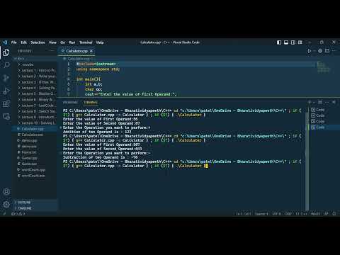 Task 2 - Simple Calculator at CodSoft C++ Programming