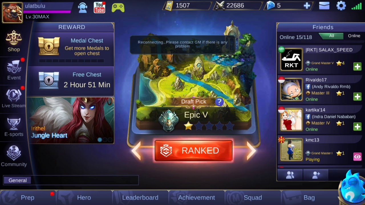 Forceclose timedown when choosing hero