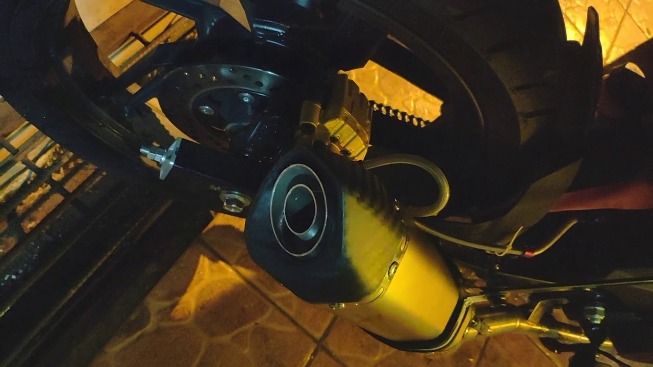 SYM VF3i Racing line exhaust system