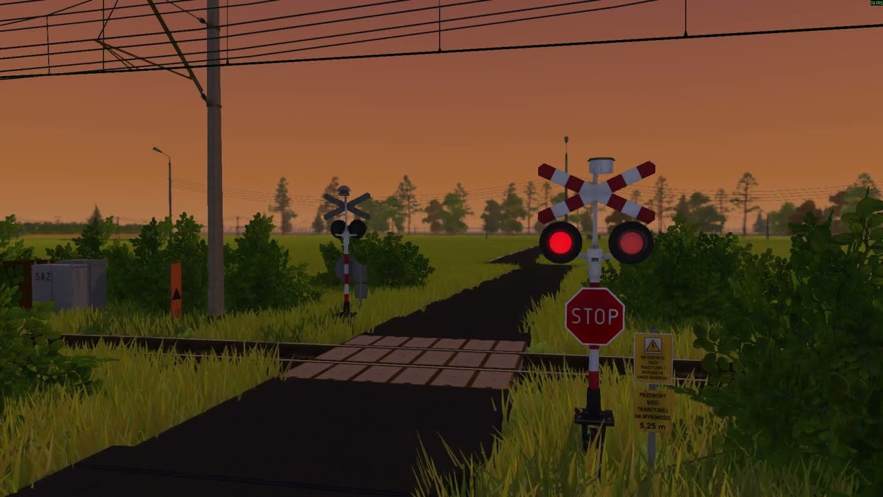 Przejazd kolejowy SPA-2B - Adamczycha (Scrap Mechanic)