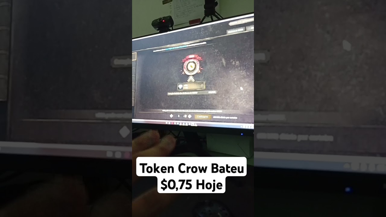 Token Crow Bateu $ 0,75 hoje 