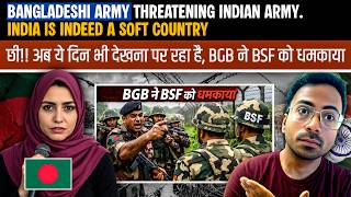 BANGLADESHI ARMY THREATENING INDIAN ARMY . INDIA IS INDEED A SOFT COUNTRY screenshot 1