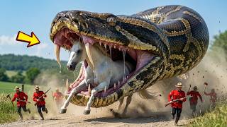 Celebrity Lonely Horse Saved by Heroic Rescue Team from Terrifying Giant Python Attack π΄π Profile