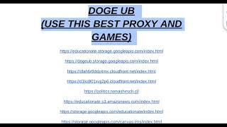 PROXY DROP (25+ Links, Works for Almost EVERY BLOCKER!)