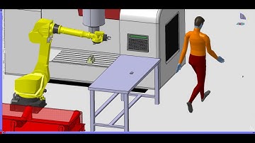 Delmia Robot & Ergo Simulation