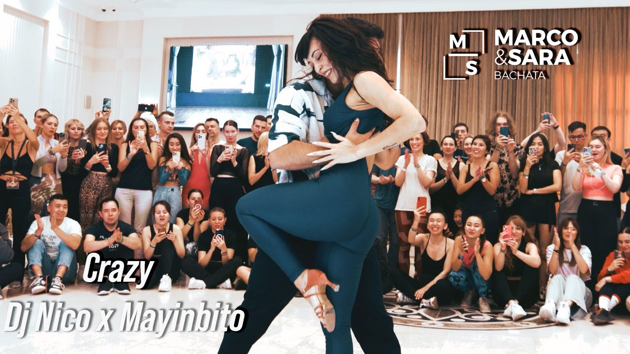 Crazy - Dj Nico x Mayinbito / Marco y Sara Bailando en Bachata QURUTAY 2024 KAZAJISTAN
