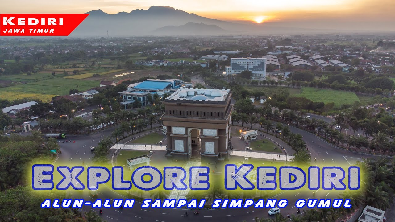 Keliling Kediri, Alun-alun, Stadion Brawijaya, dan Simpang Gumul