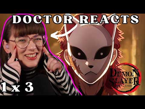 SLICE A WHAT?! | Literature Doctor REACTS to Demon Slayer! | 1x3 'Sabito and Makomo'
