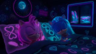 Sonic & Amy's Night Rain Lullaby π Fall Asleep Fast with Gentle Rain Melodies