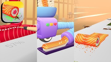 Sushi Roll 3D ​Gameplay | All Levels #11
