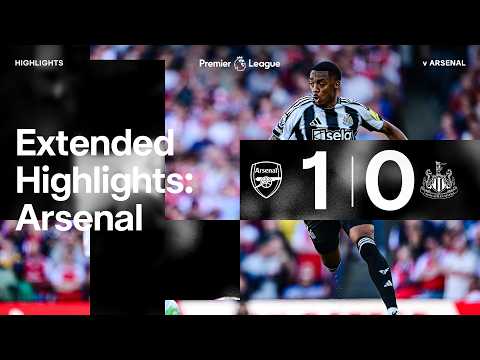 Arsenal 1 Newcastle United 0 | EXTENDED Premier League Highlights — football highlights