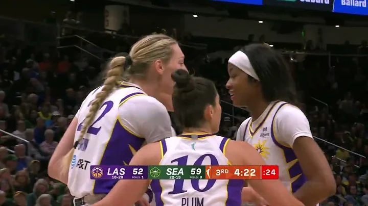 LA Sparks Basketball | Highlights vs Seattle Storm 9.1.25