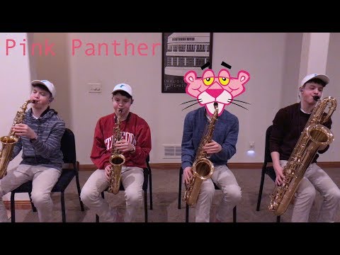 pink-panther-saxophone-quartet