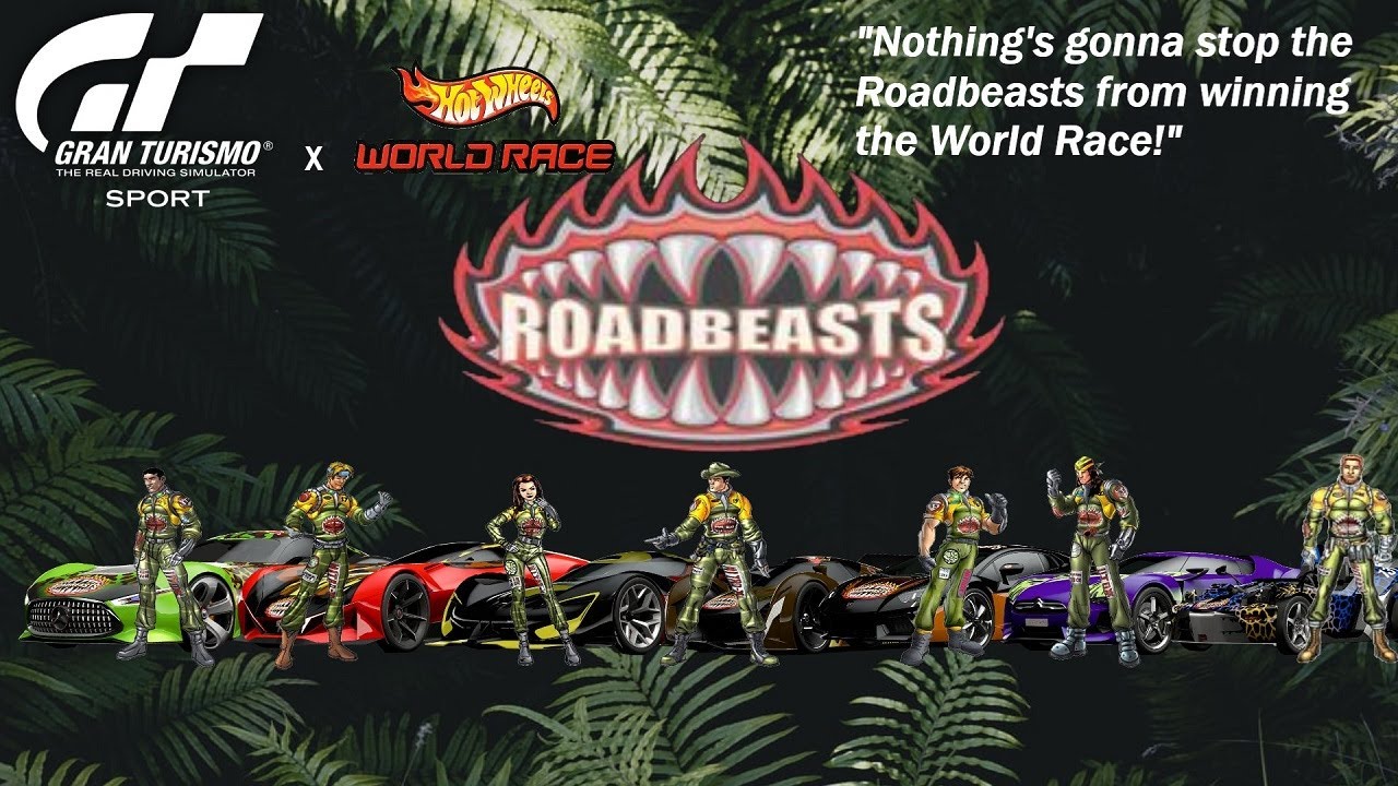 GT Sport Livery Showcase Roadbeasts (Hot Wheels World Race) 2 YouTube