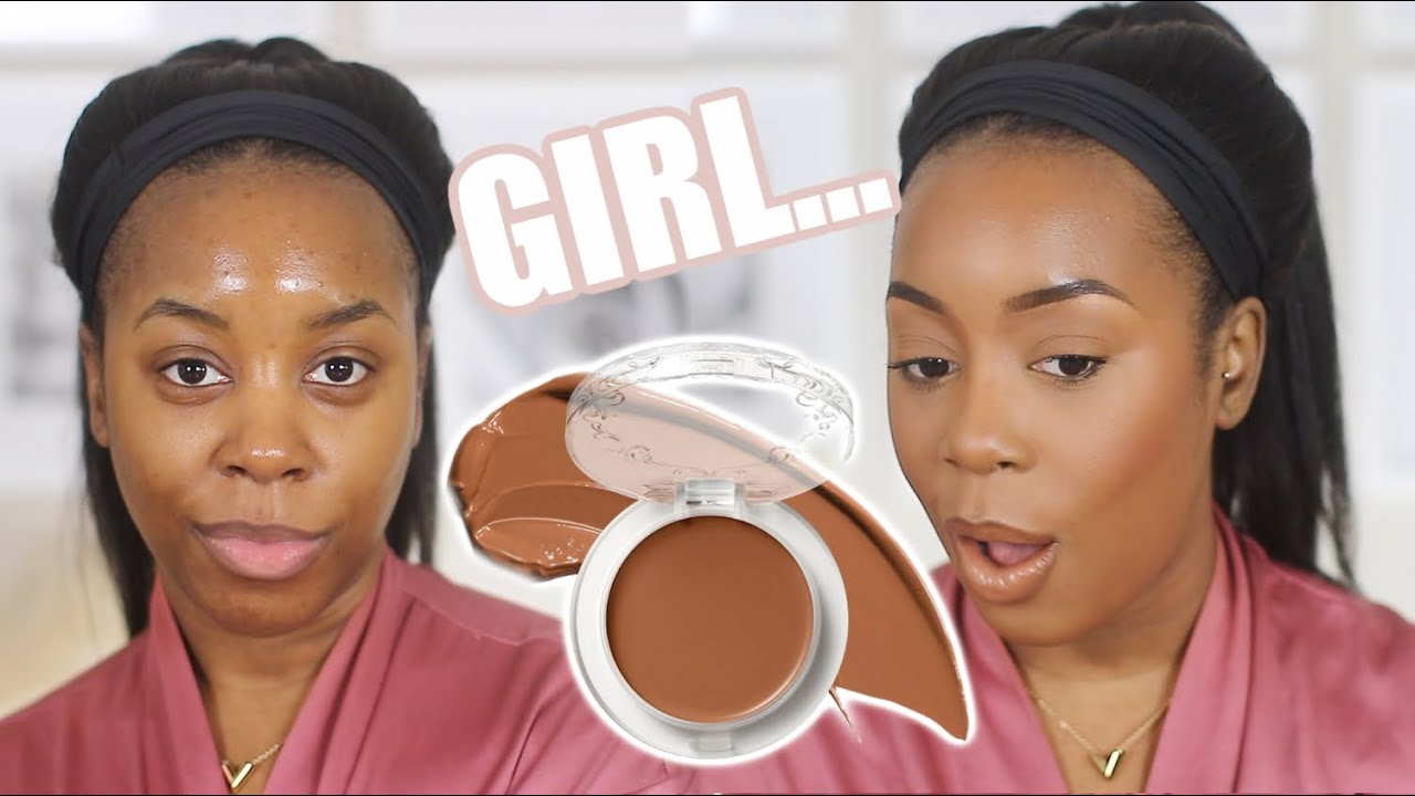 NOW WHY TIK TOK MAKE THIS FOUNDATION SELL OUT? | KVD BEAUTY GOOD APPLE FOUNDATION | Andrea Renee