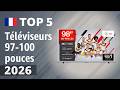 Téléviseurs 97-100 pouces 2026 : 5 véritables géants