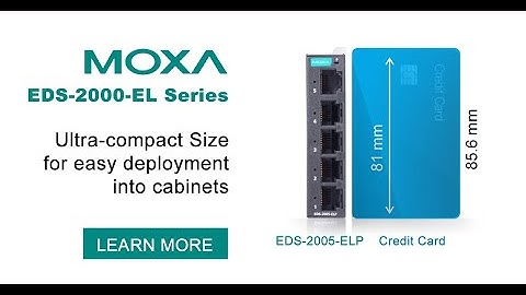Review: Moxa EDS-2005 Ethernet Switch