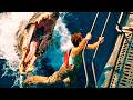 Jurassic World Rebirth | Mosasaurus and Spinosaurus Attack Scene Recap