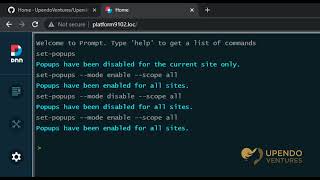 Introduction to Upendo DNN Prompt