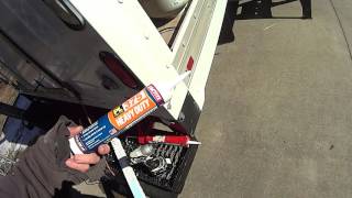 Rich's Box Truck to RV #26 - Cargo doors are getting installed