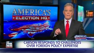Ben Carson responds to challenges over foreign policy