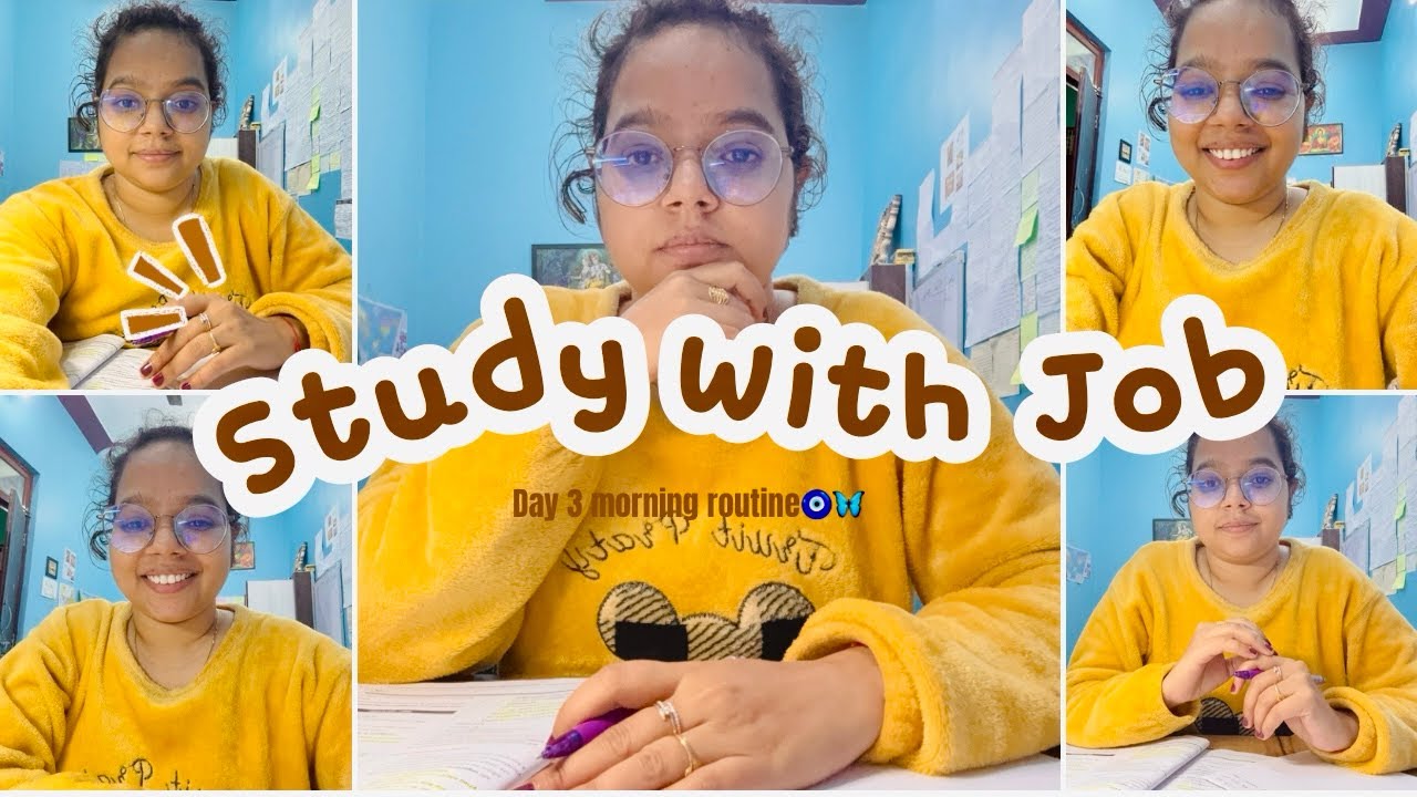 Day 3 of morning routine || assistant professor and UPSC preparation📚🦋🧿